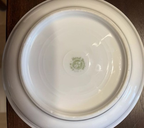Vintage NIPPON White Bowl w/Yellow Flowers Raised Gold Trim Hand Painted - Picture 3 of 4
