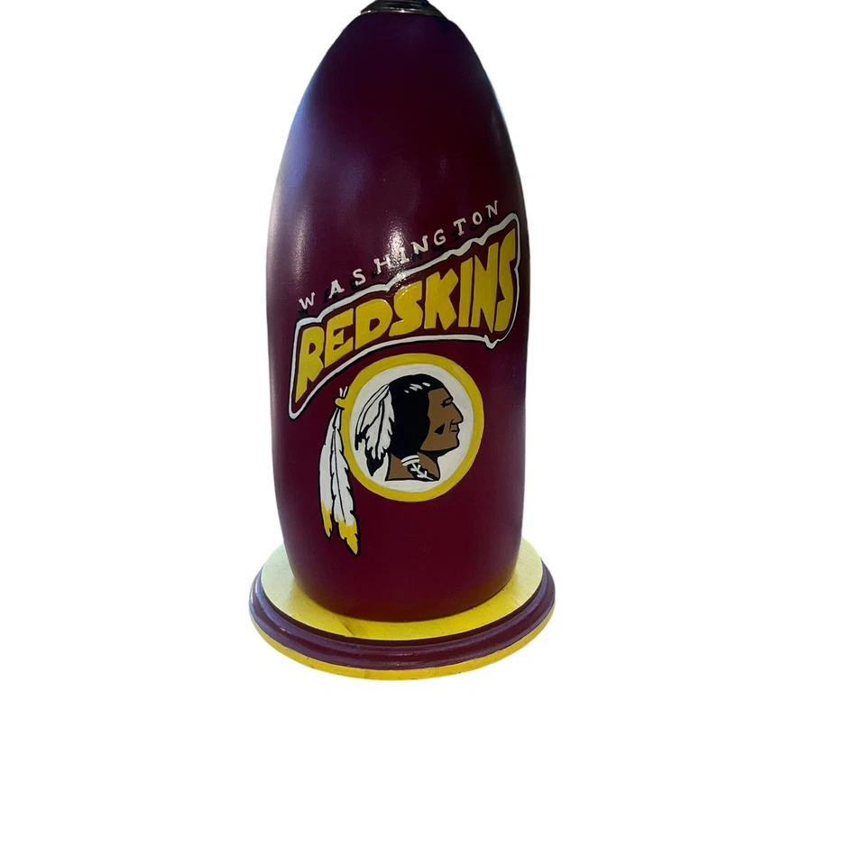 Lámpara de escritorio Washington Redskins Bullett de 15 a 18 pulgadas con 2 pantallas de lámpara. Foto 4 de 4