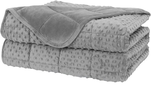 IKEA ODONVIDE Weighted blanket 8 kg 17.64 lb, Grey Twin Size