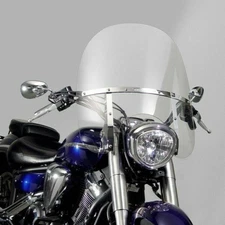 National Cycle SwitchBlade 2-Up Windshield Clear N21137 YAM V-STAR 1300 07