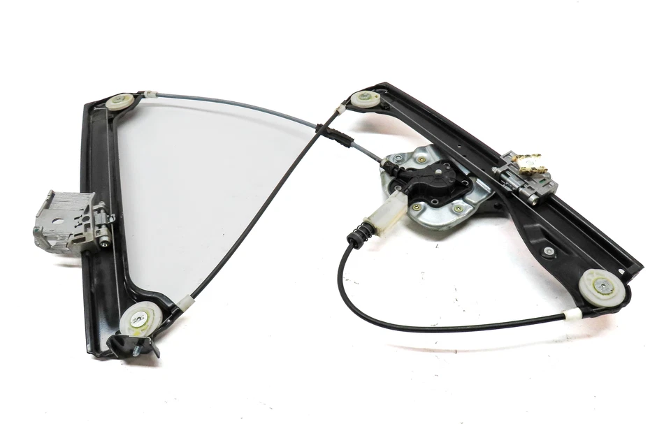 BMW Z4 (E85) 2004-2006 puerta del pasajero delantero derecho regulador de ventana eléctrica y motor Foto 2 de 4