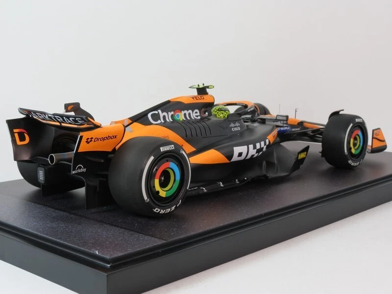 Minichamps F1 Mclaren MCL38 #4 Lando Norris winner Miami GP 2024 1/12 537247804 - Immagine 3 di 4