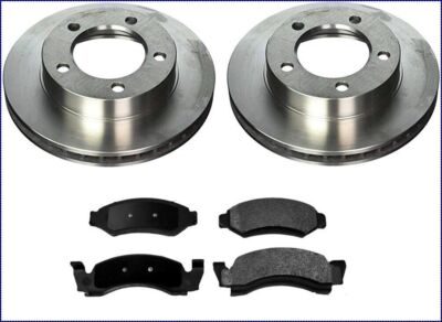 BREMSSCHEIBEN + BREMSKLÖTZE VORNE FÜR FORD BRONCO / F-100 / F-150 1976 - 1996