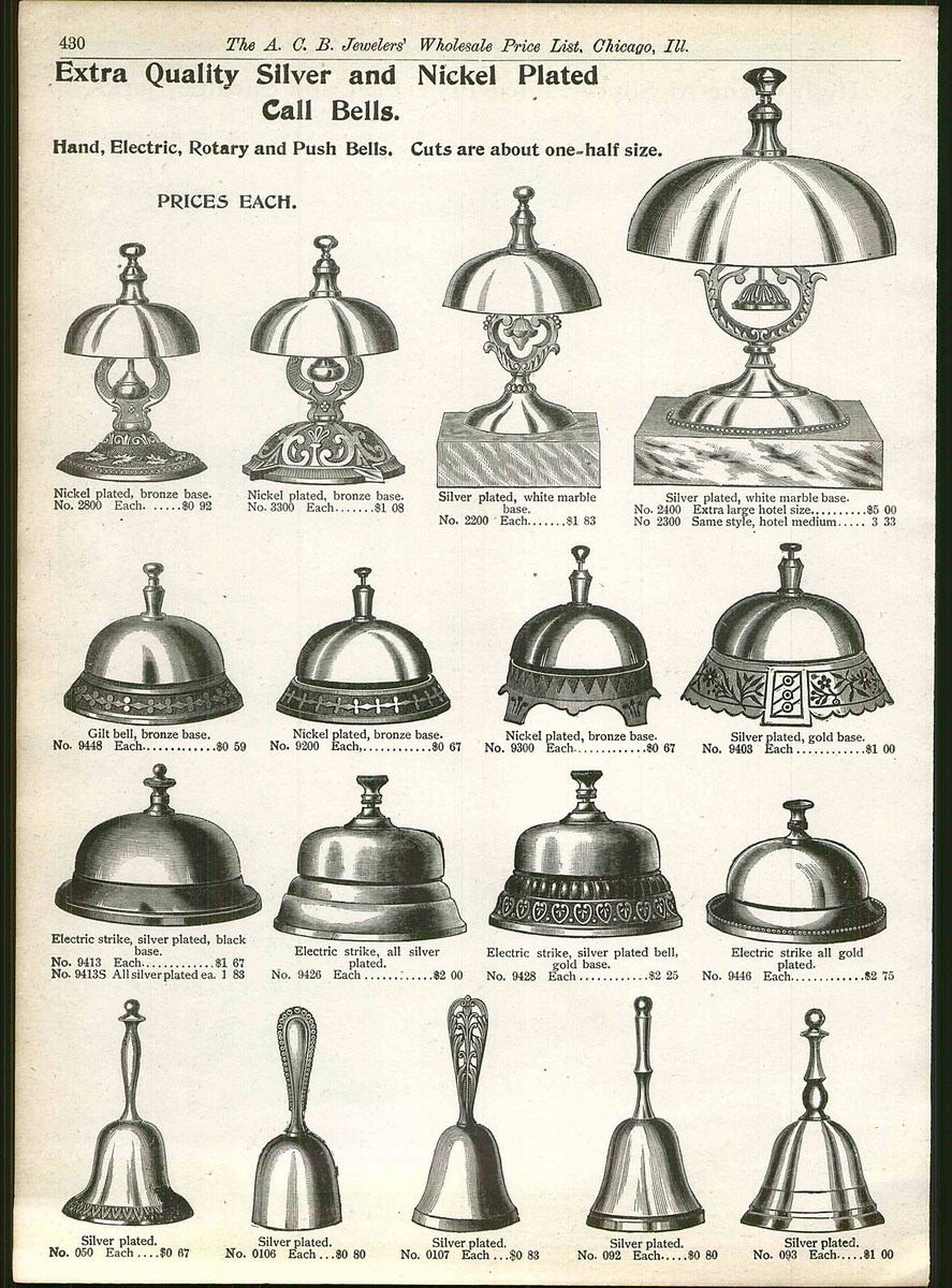 Hand Bell Types Different Types Of Bells R53: Holly And Bells Garland Mamelok