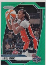 2024 Prizm WNBA Parallel Holo Green ARIEL ATKINS #56 Mystics