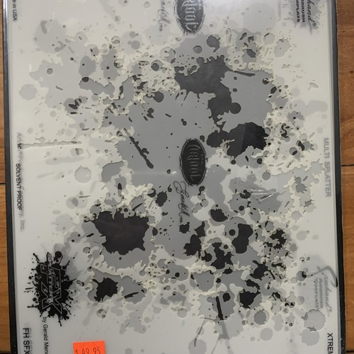 FREEHAND AIRBRUSH SPLATTER FX TEMPLATE SET ARTOOL HI IMPACT XTREME GERALD M. - Picture 3 of 5