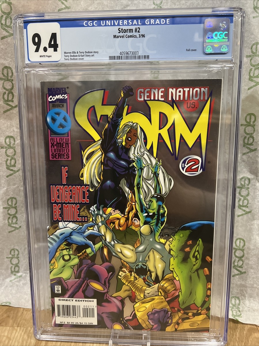 Storm #2 3/96 CGC 9.2 ⛈ X-Men Comic ⛈Dodson Story Foil Cover | eBay