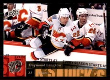 2009-10 Upper Deck #177 Daymond Langkow Calgary Flames