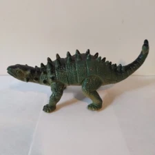Pinacosaurus Dolgen Dinosaur Rubber Toy Figure 7" Plank Lizard Cretaceous Ankylo