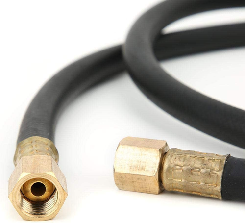 Inert Gas Hose Rubber Brass Nut 1/4 Inch High Flexibility Compressed Air Hose We - Picture 6 of 12