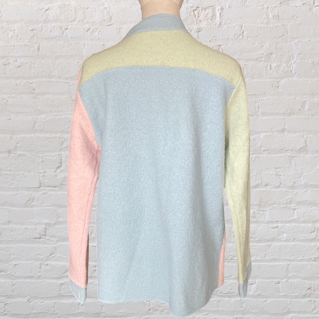 Patchwork Pastel Lightweight Jacket Cottagecore B… - image 6