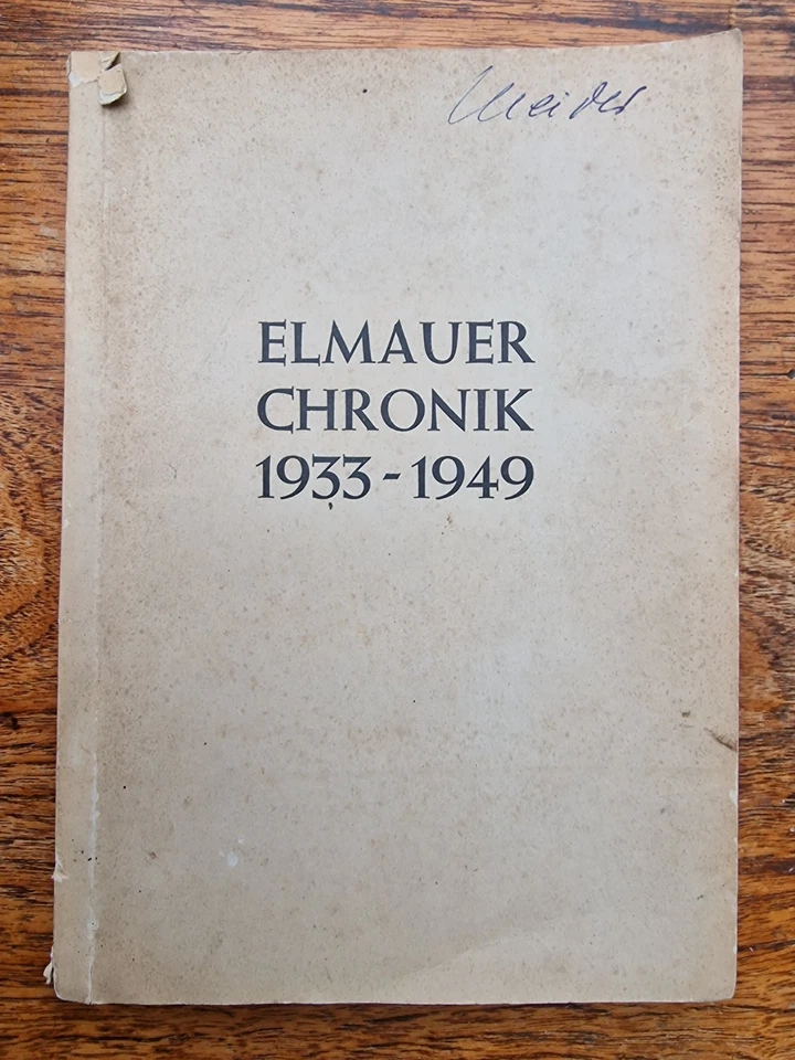 Aus Johannes Müllers letzter Zeit Elmauer Chronik 1933-1945 Gründer Schloß Elmau - Bild 1 von 4