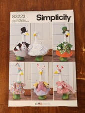 PORCH GOOSE Simplicity S3223 - 6 Patterns St ...