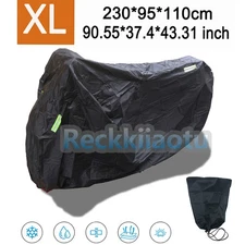 Motorcycle Cover Bike Waterproof Outdoor Rain Dust UV Sun Scooter Protector XL