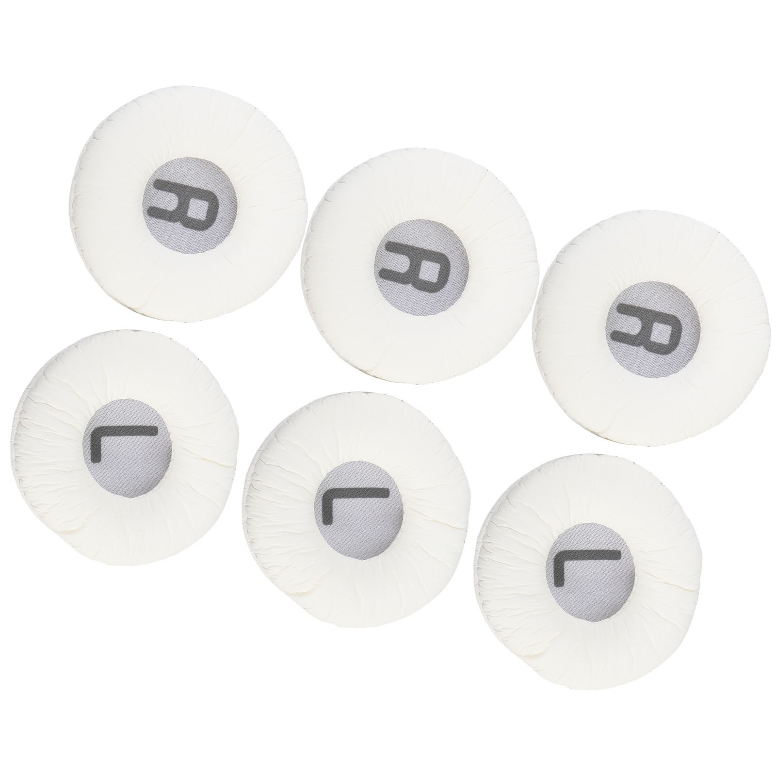 Replacement Ear Pads Cushions Protein Leather 3 Pairs Headphones Ear Pads For