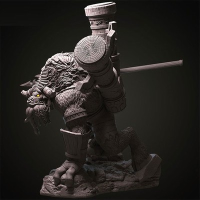 Cairne 1/12 1/10 1/8 1/6 3D Print Model Kit Unpainted Unassembled GK
