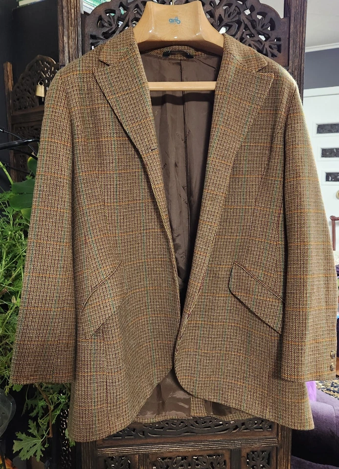 Laura Ashley London 100% Wool Blazer Jacket Size 12 Traditional Classic Preppy - Image 2 of 4