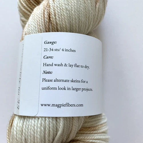 Magpie Fibers Swanky DK Yarn Merino Cashmere Fiber Society No. 33 image 5