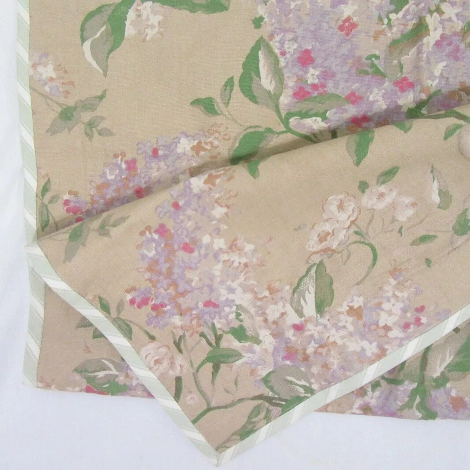 American Living Ralph Lauren Lilac Park Floral 3pc Full/Queen Comforter Set - Image 3 of 4