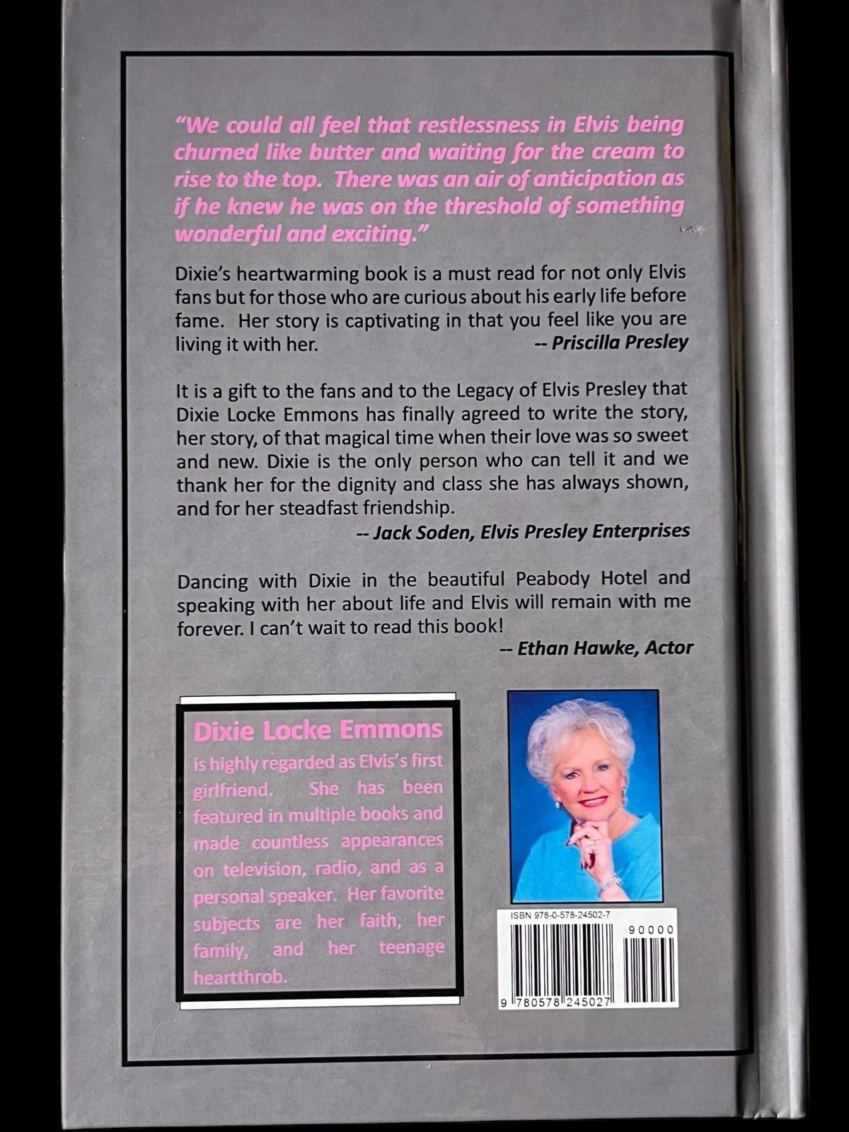 Dixie Locke Book Unlocked / Elvis Girlfriend / Memphis / Autograph Copy