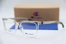 NEW CHAMPION WHOA C02 CLEAR GRAY BLACK AUTHENTIC FRAMES EYEGLASSES 51-16