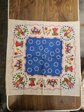 STAINS Vintage American Bicentennial Independence Hall Liberty Bell Bandana 24"