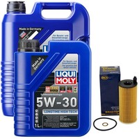 MotoröL Set High Tech 5W-30 Liqui Moly 6 Liter + ÖLfilter FüR BMW Mini Toyota