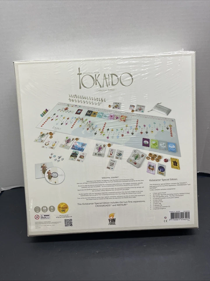 Tokaido ULTIMATE Collector's Edition KS Board Game W/ Painted Minis ~ SEALED - Image 3 of 4
