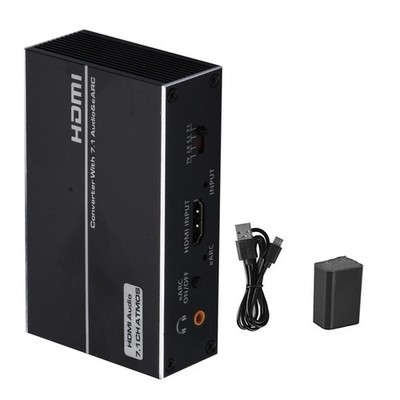 4K 1 In 1 Out 120Hz HDR HDMI Splitter Audio Converter HDMI 2.0 Audio Extractor