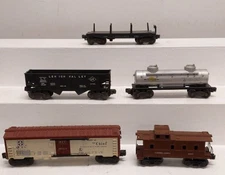 Lionel Vintage O Gauge Assorted Freight Cars: 6017, 3461, 6672, 6465 [5]