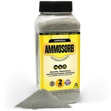   Natural Ammonia Odor Elimination Deodorizer Granules: 2 lb.   Powerful Odor...