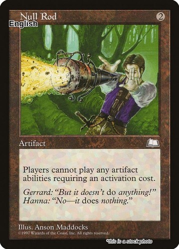 Null Rod - WTH - LP TCG MTG
