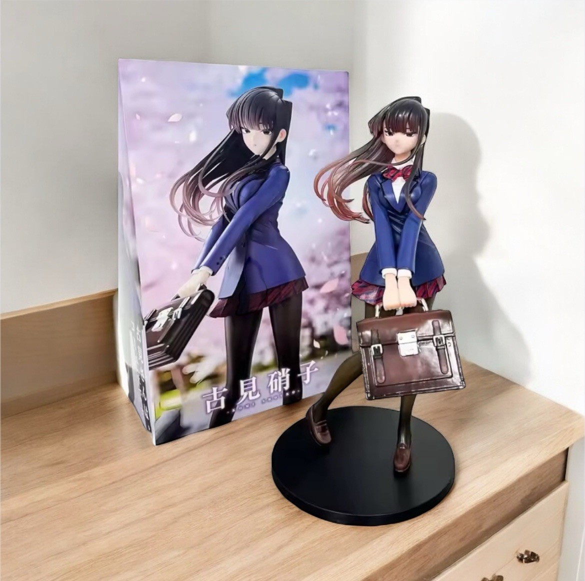 Figurine Komi Shouko 23cm avec boîte pour collectionneur de manga