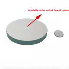 D130F520 F/4 Parabolic Newtonian Primary Mirror 1/6 Aluminum Coated Telescope