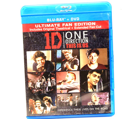 One Direction This Is Us (Blu-ray  Movie Boy Band Film -  SHIPS FREE W/TRACKING!