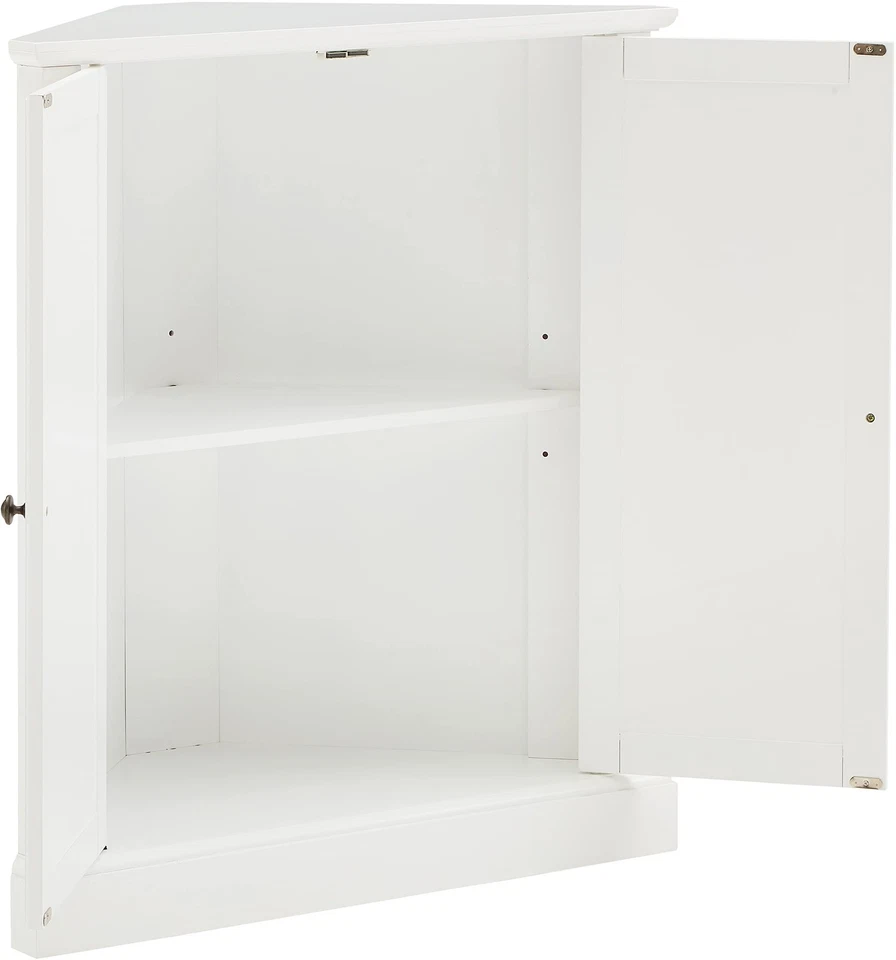 Armario de almacenamiento despensa esquinero apilable Shoreline con estantes, cocina, Dini... Foto 4 de 4