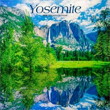 Yosemite | 2026 12x24" (Hanging) Monthly Square Wall Calendar | Plastic-Free