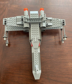 LEGO Star Wars - Old Sets Lot of 4 - 7140, 7143, 6015, 4490 &ndash; Starfighters- Used