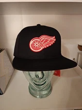 American Needle Archive Detroit Red Wings Snapback Hat 