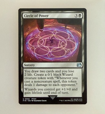 Magic the Gathering: Circle of Power Final Fantasy Regular NM