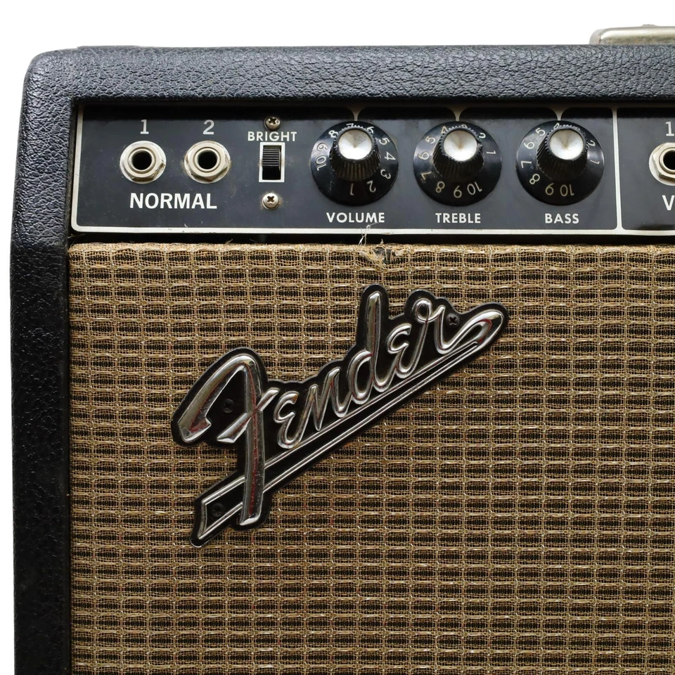 Fender Pro Reverb Amp 1965 AA165 40 Watt Tube Electric Guitar Amplifier - Modded - Image 3 of 4