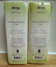 Dukal Non-Woven Wax Strip 3" x 9" (100 strips) - 2 pack