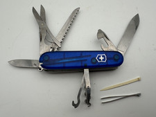 Victorinox Schweizer Taschenmesser Blau 15 Funktionen Huntsman 1.3713