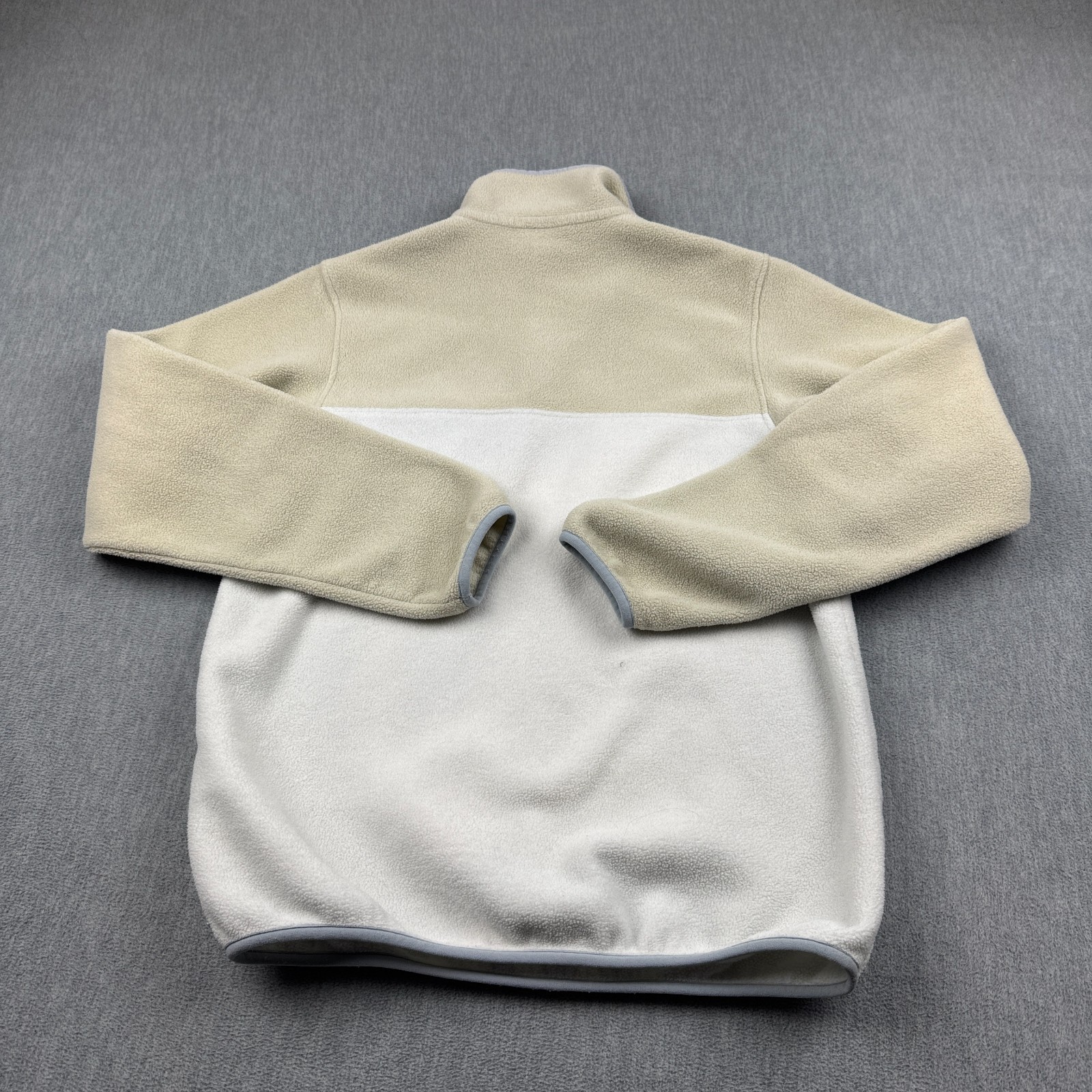 Patagonia Synchilla Jacket Womens Small White Yellow Lightweight Snap-T Pullover thumbnail 12