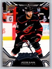 2022-23 Upper Deck MVP #101 Jaccob Slavin Silver Script