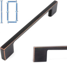 10 Pack 5 in Oil Rubbed Bronze Cabinet Pulls, Drawer Handles P01  Solid, Sturdy