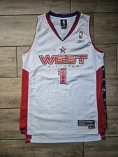 Sewn 2005 Tracy McGrady Reebok Houston Rockets NBA All Star Game Jersey Sz M