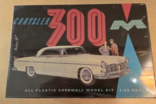 SEALED! Moebius Models '55 Chrysler 300 Model Kit in 1/25 Scale - 2011 Release