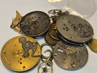 Pocket Watch Parts Lot /Elgin- crowns crystals — photo 5