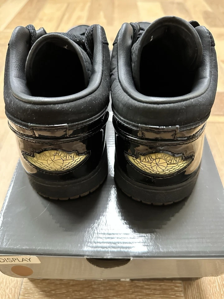 Metálico Plateado/Negro Air Jordan 1 Retro Bajo 2007 Talla 9 309192-002 Foto 2 de 4